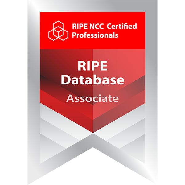 RIPE NCC Certified Professionals: RIPE Database Badge, Credly
